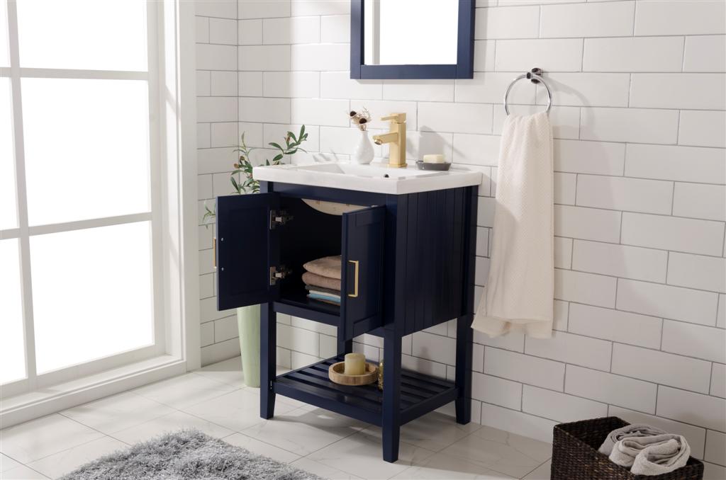 24" Single Sink Bathroom Vanity