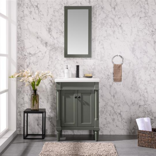 24" Single Sink Bathroom Vanity