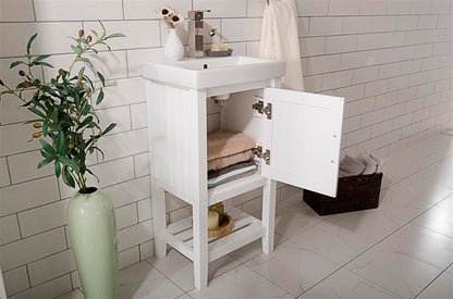 18" Single Sink Bathroom Vanity