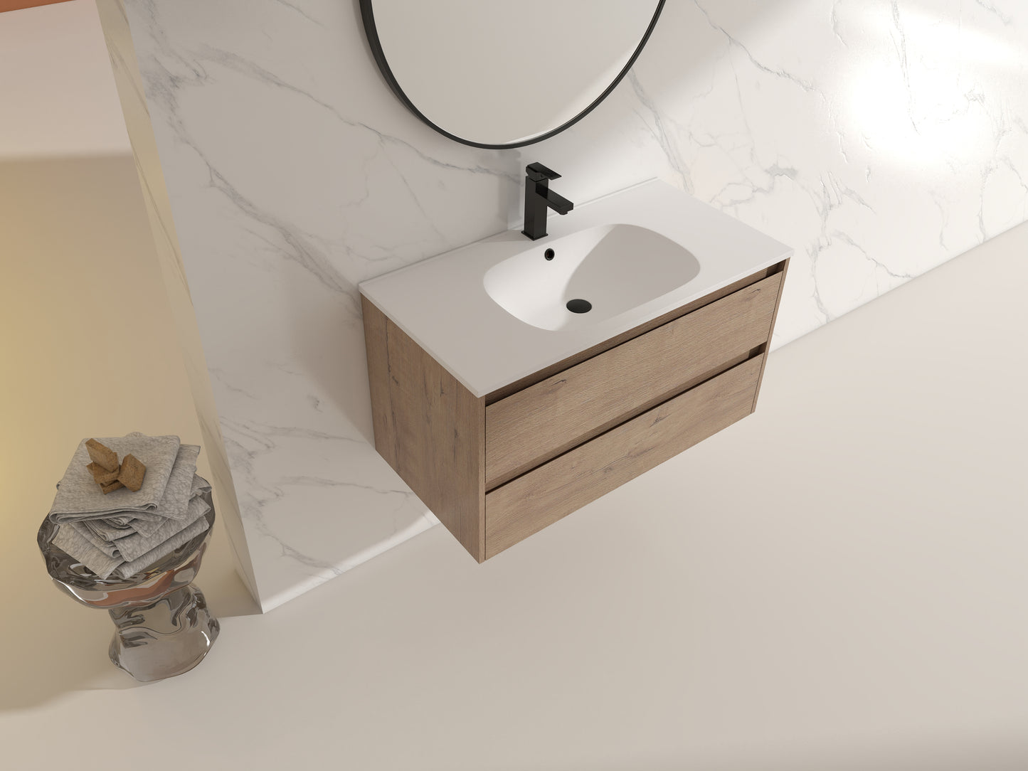 36" Single Sink Floating Vanity