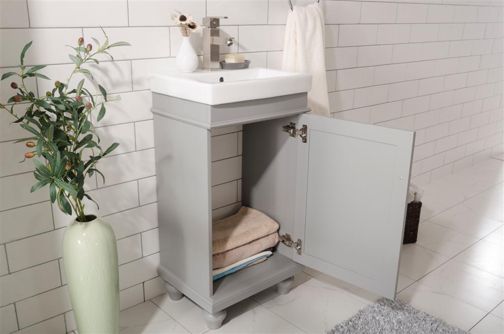 18" Single Sink Bathroom Vanity