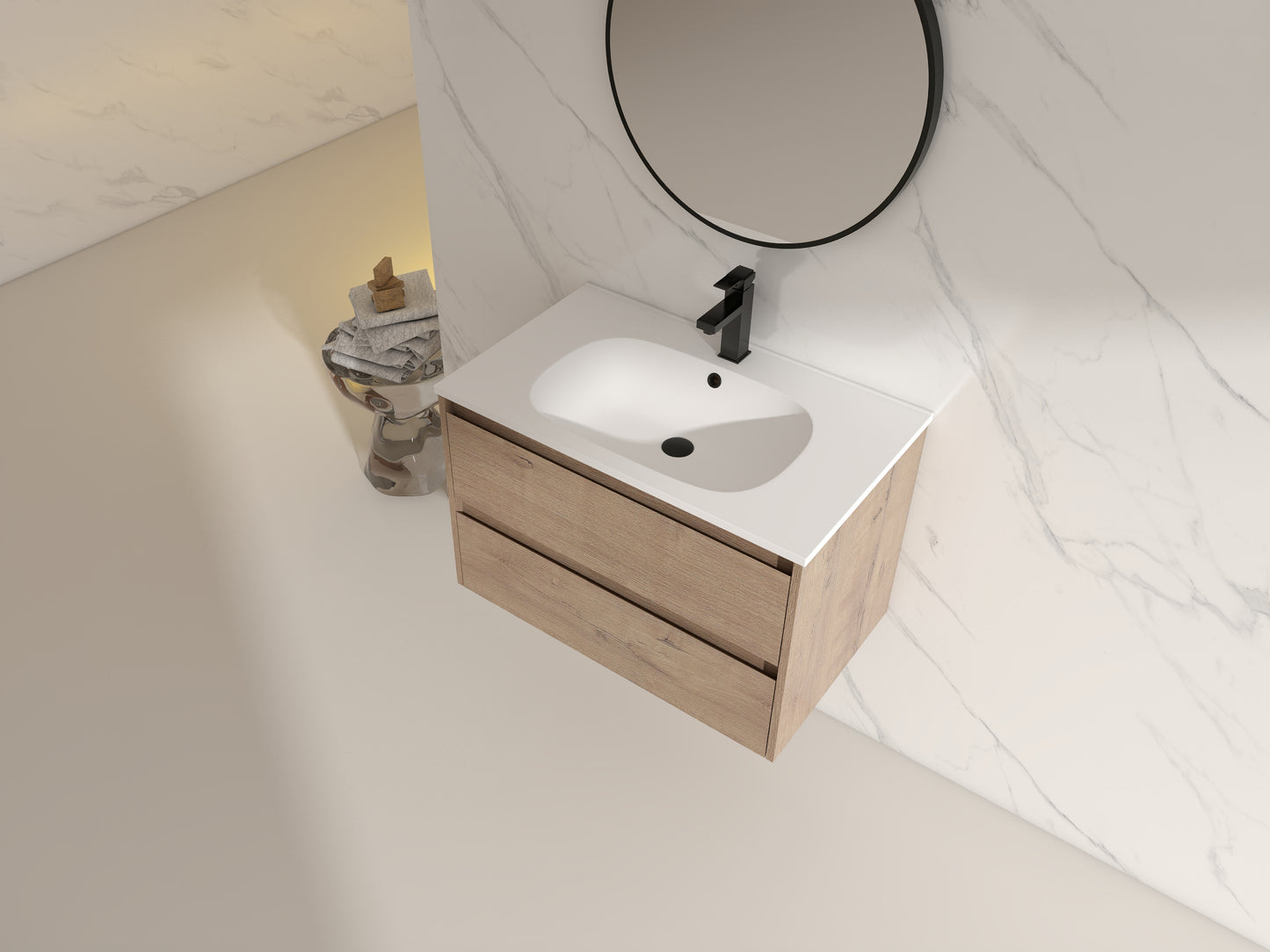 30" Single Sink Floating Vanity