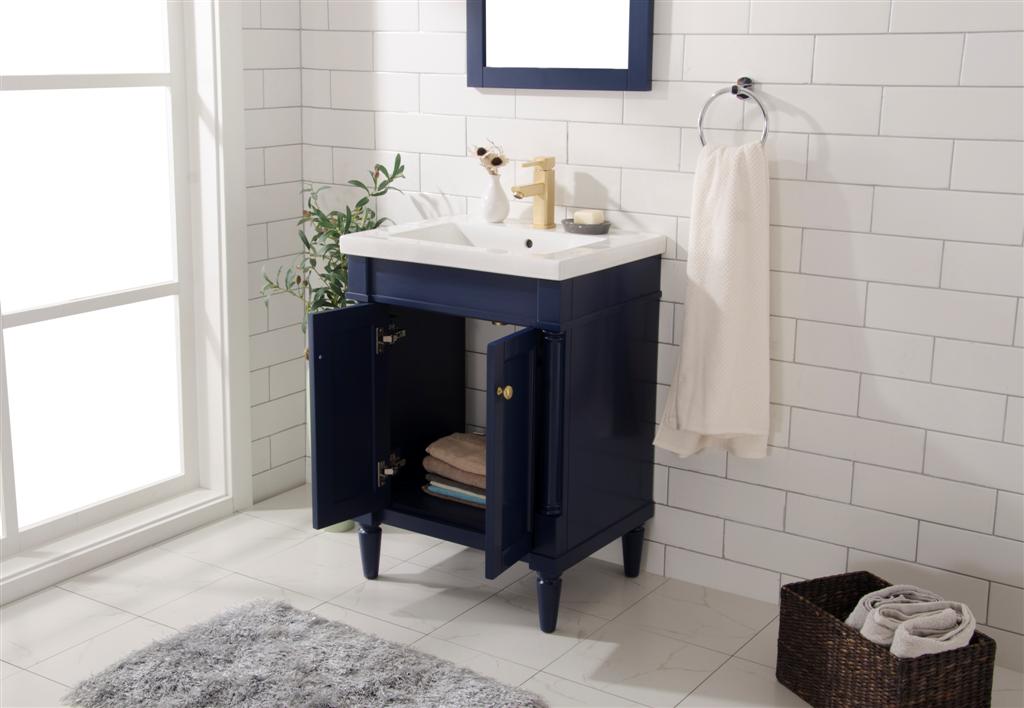 24" Single Sink Bathroom Vanity