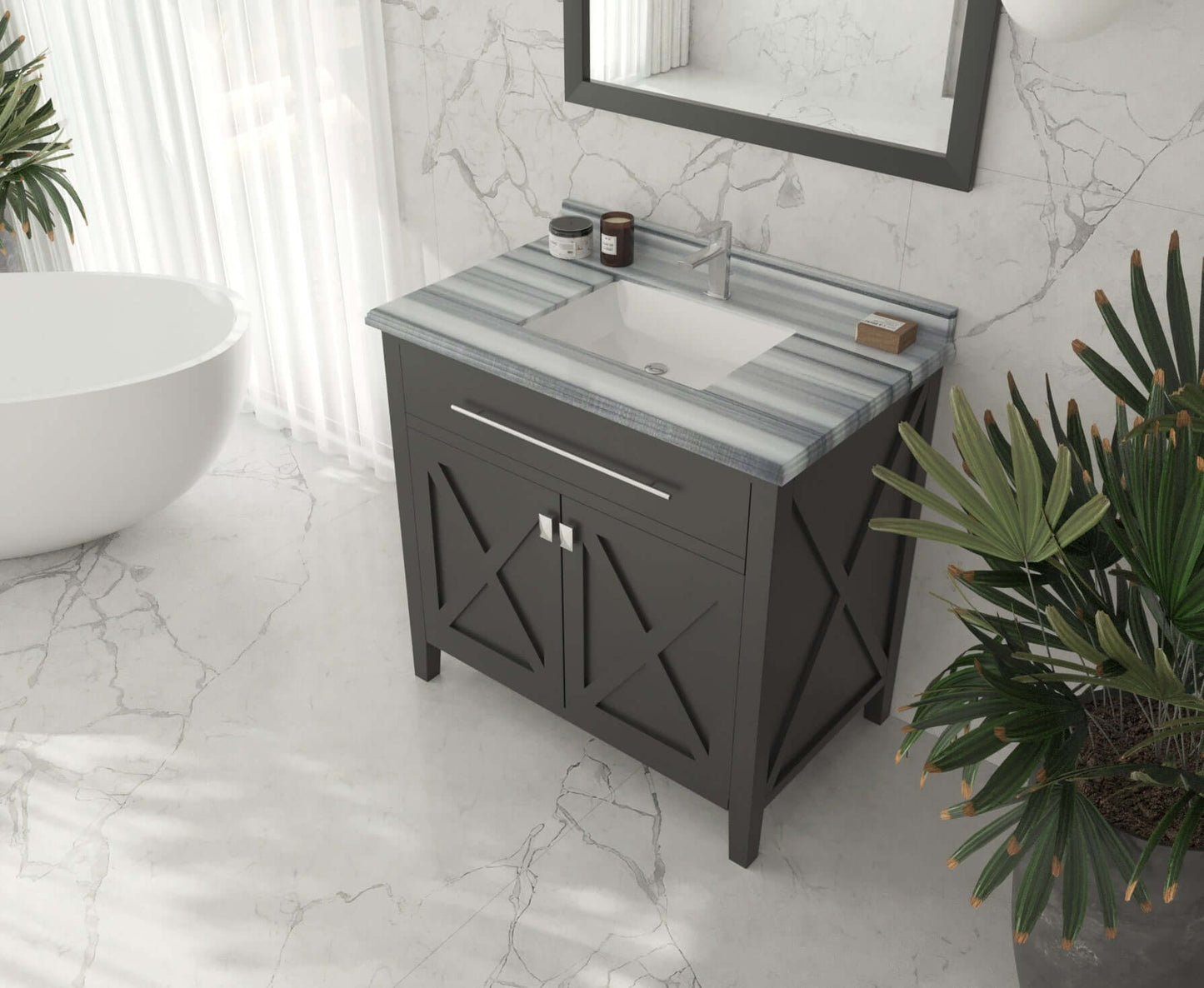 Wimbledon Collection 36" Vanity