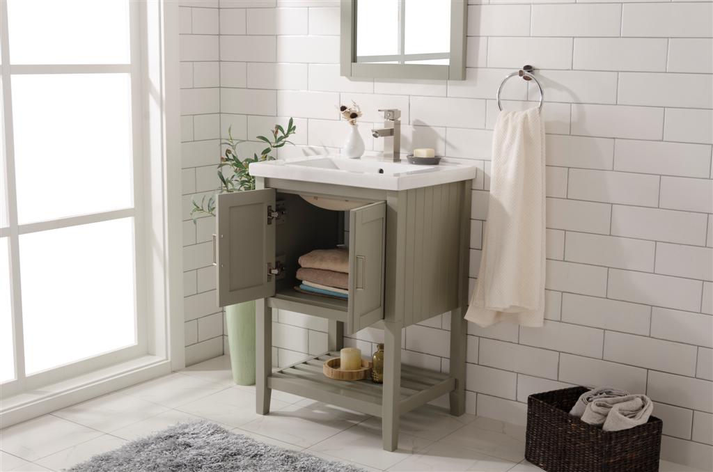 24" Single Sink Bathroom Vanity