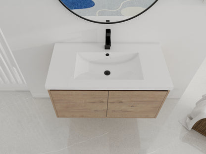 36" Single Sink Floating Vanity