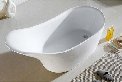 Kube Victorian 67" Freestanding Bathtub