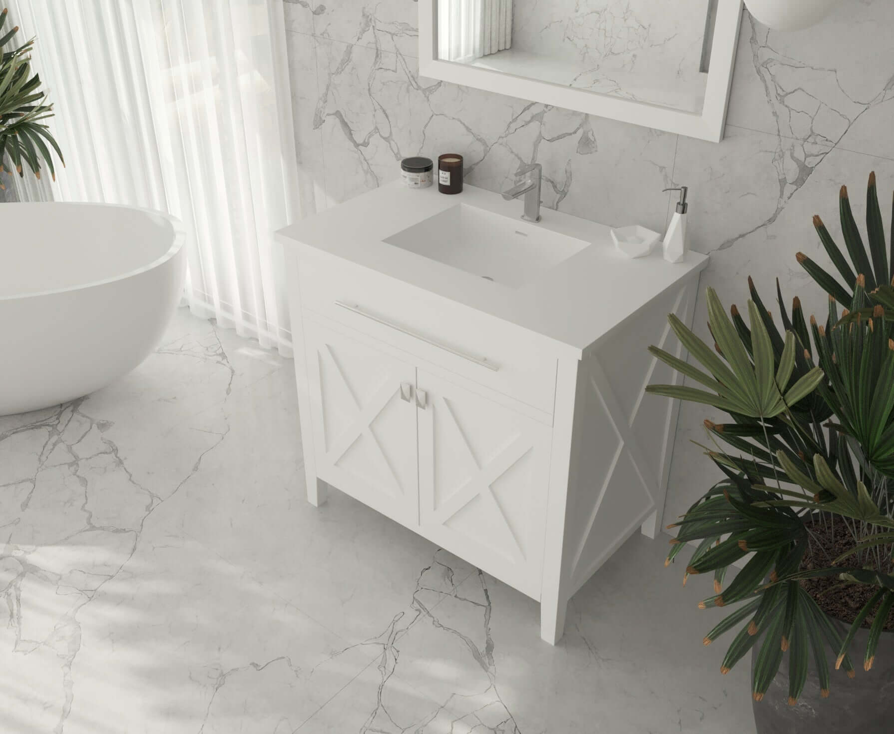 Wimbledon Collection 36" Vanity