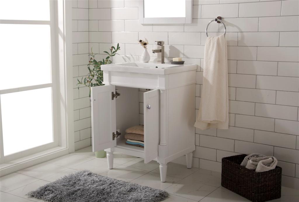 24" Single Sink Bathroom Vanity