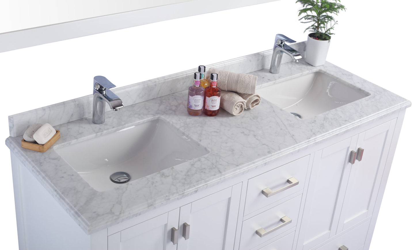 Wilson Collection 60" Double Sink Vanity