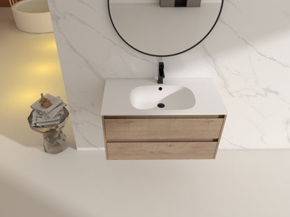 36" Single Sink Floating Vanity