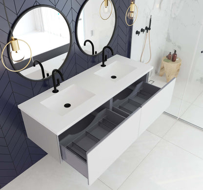 Vitri Collection 60" Double Sink Vanity