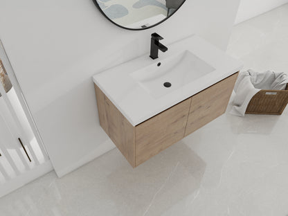 36" Single Sink Floating Vanity