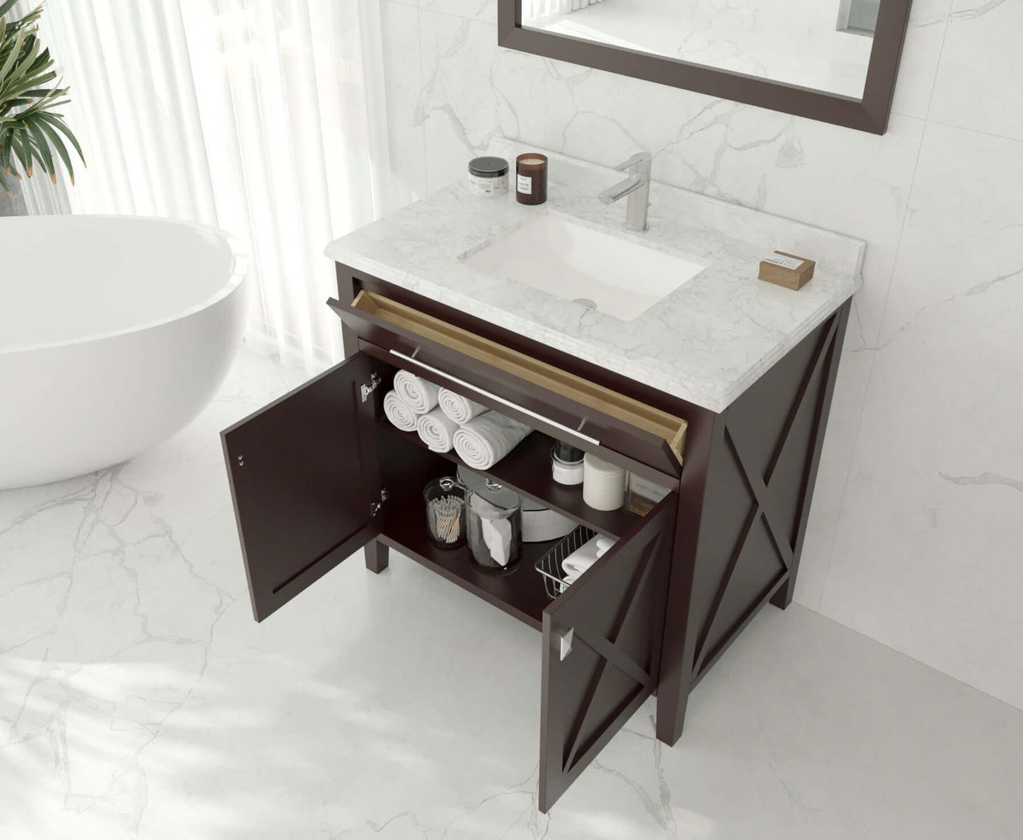 Wimbledon Collection 36" Vanity