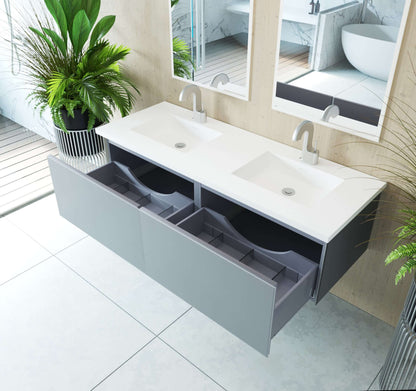 Vitri Collection 60" Double Sink Vanity