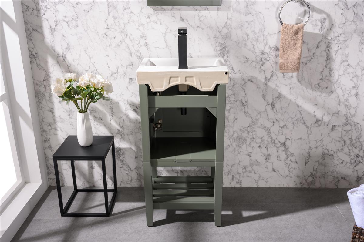 18" Single Sink Bathroom Vanity