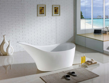 Kube Victorian 67" Freestanding Bathtub