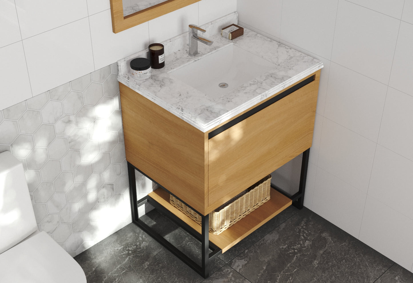 Alto Collection 30" - California White Oak Vanity