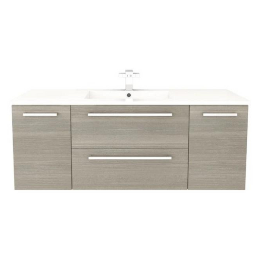 Silhouette 48" Wall Mount Bathroom Vanity