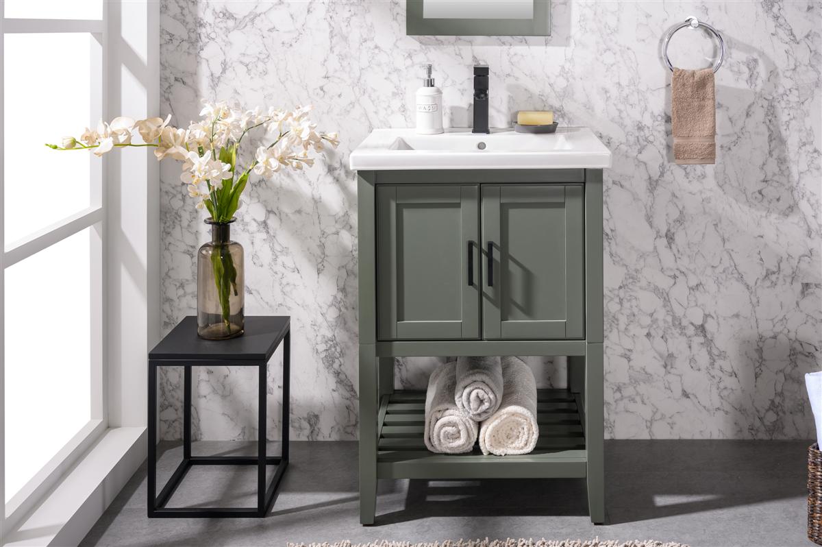 24" Single Sink Bathroom Vanity