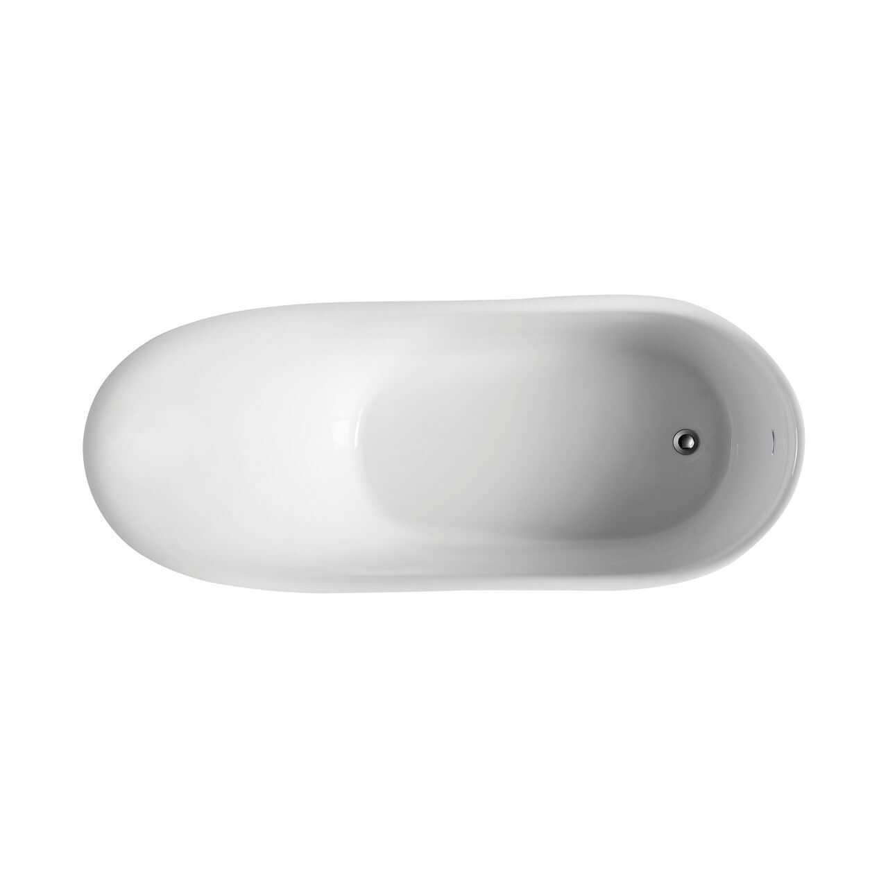 Kube Victorian 67" Freestanding Bathtub