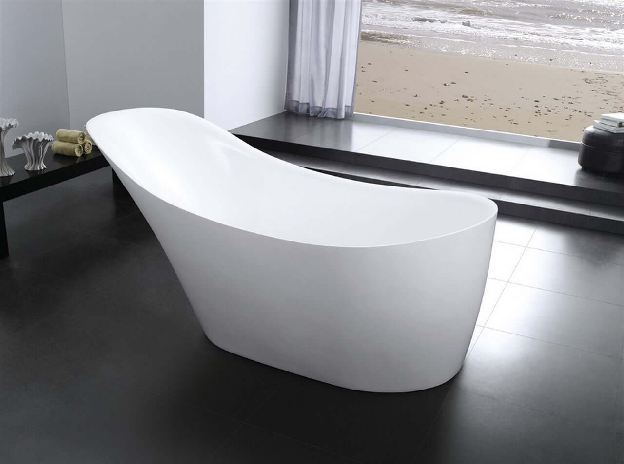 Kube Victorian 67" Freestanding Bathtub