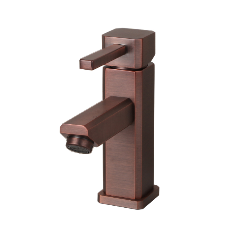 Modern Single Hole Faucet with Drain