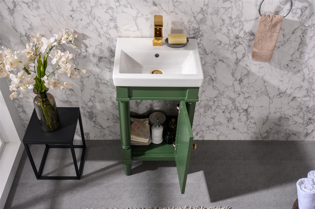 18" Single Sink Bathroom Vanity