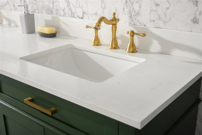 80" Double Sink Vanity Cabinet with Carrara White Quartz Countertop