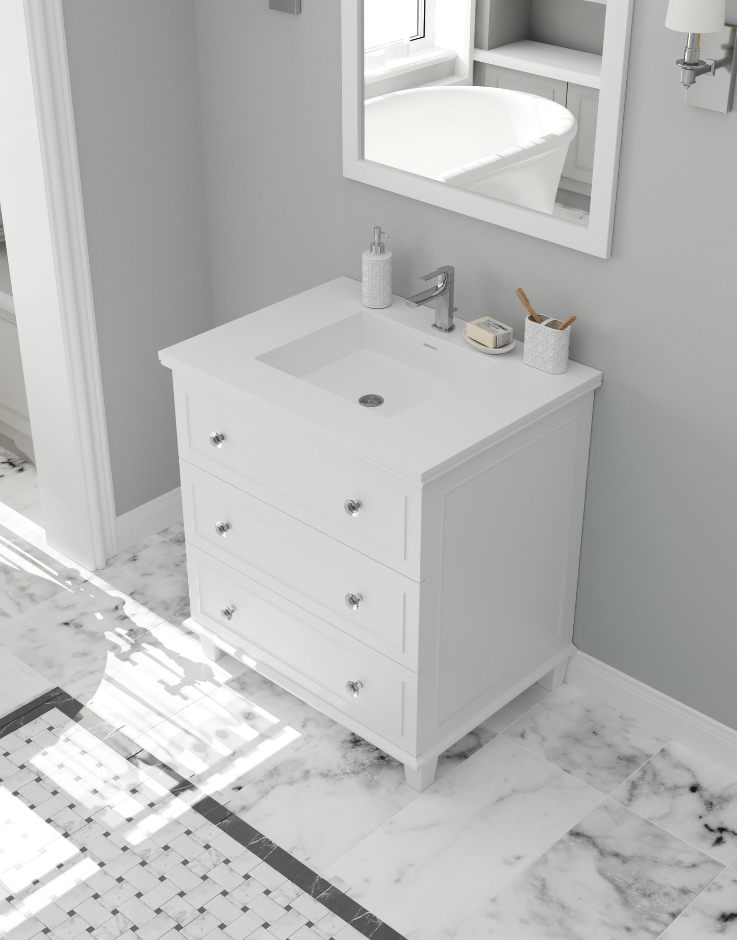 Luna Collection 30" Vanity