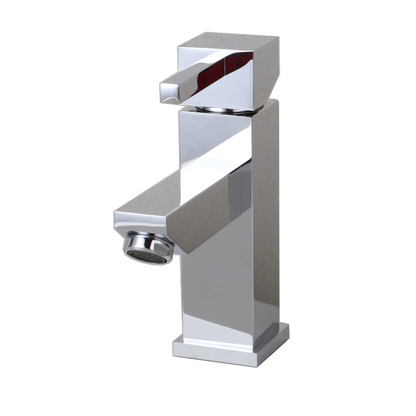 Modern Single Hole Faucet with Drain