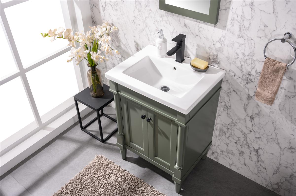 24" Single Sink Bathroom Vanity