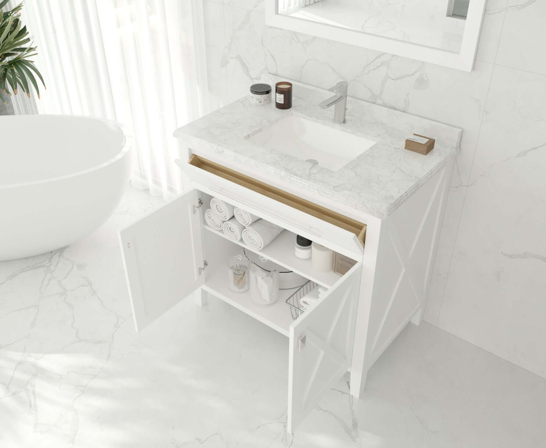 Wimbledon Collection 36" Vanity