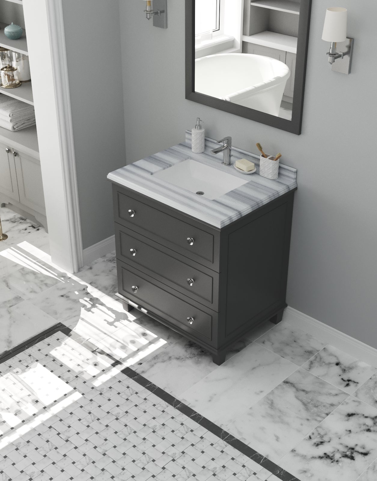 Luna Collection 30" Vanity