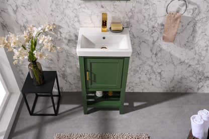 18" Single Sink Bathroom Vanity