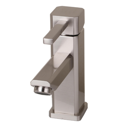 Modern Single Hole Faucet with Drain