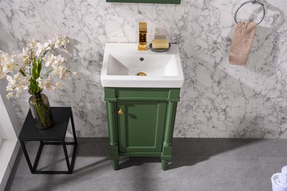 18" Single Sink Bathroom Vanity