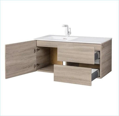 Beachwood Collection 42" Wall Mount Modern Bathroom Vanity