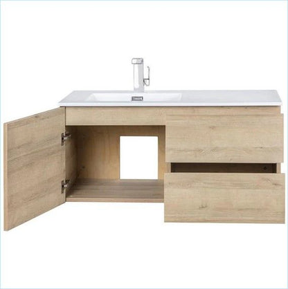 Beachwood Collection 42" Wall Mount Modern Bathroom Vanity