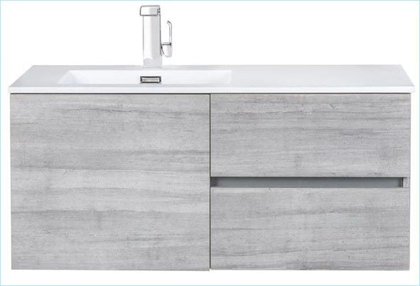 Beachwood Collection 42" Wall Mount Modern Bathroom Vanity