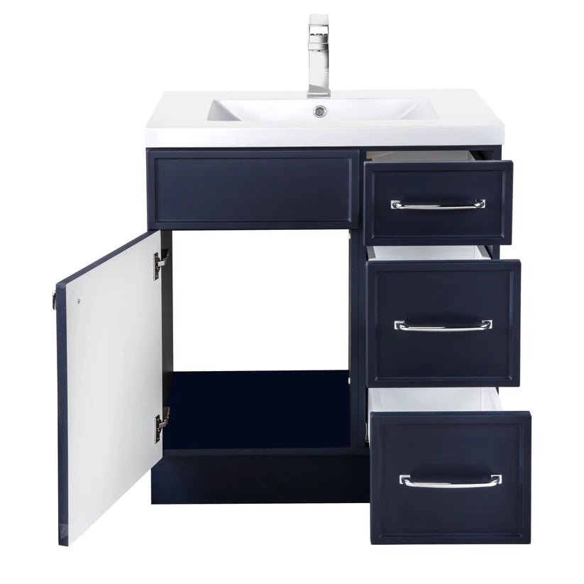 Manhattan 30" Single Sink Freestanding Vanity