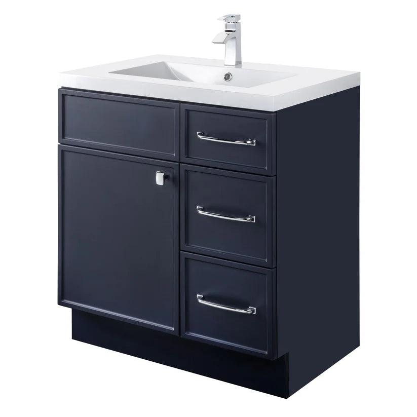 Manhattan 30" Single Sink Freestanding Vanity