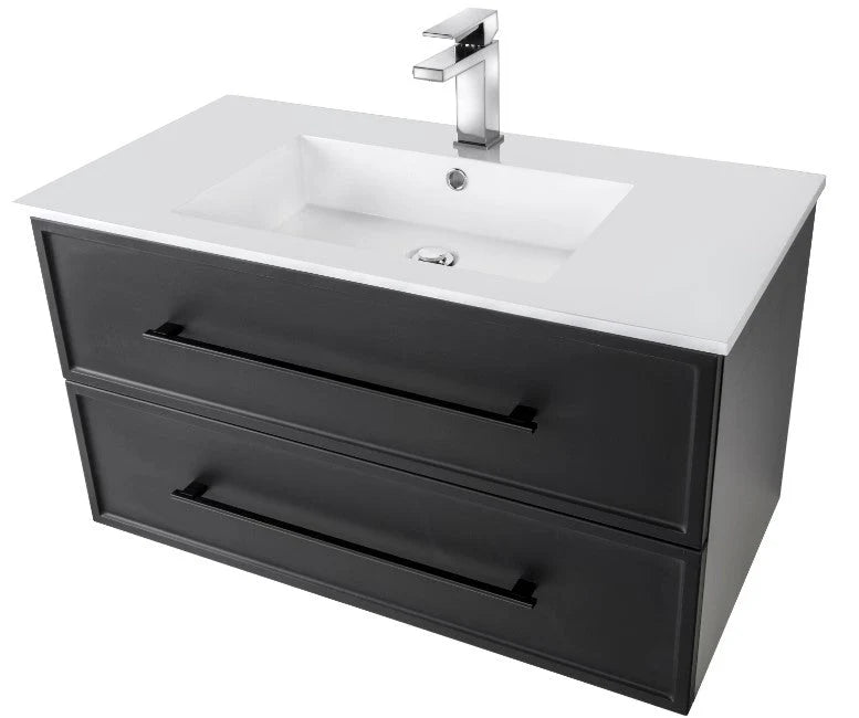 Milano 36" Wall Mount Shaker Vanity