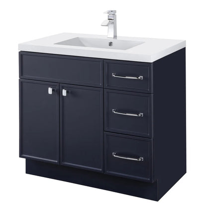 Manhattan 36" Single Sink Freestanding Vanity