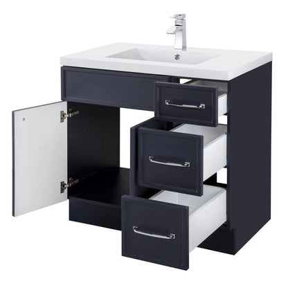 Manhattan 36" Single Sink Freestanding Vanity