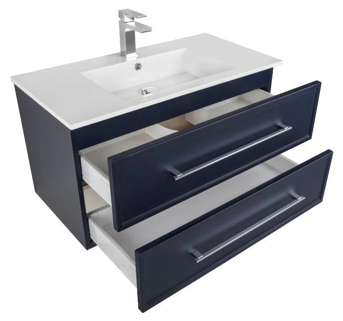 Milano 36" Wall Mount Shaker Vanity