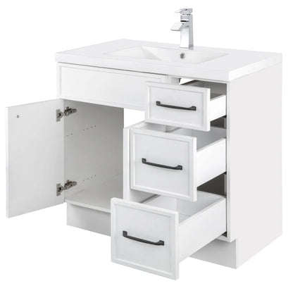 Manhattan 36" Single Sink Freestanding Vanity