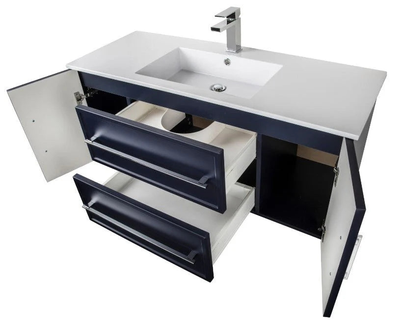 Milano 48" Wall Mount Shaker Vanity