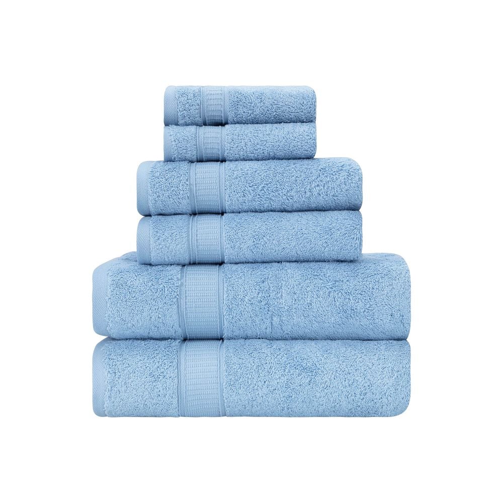 Turkish Cotton Full Bath Towel Set of 6