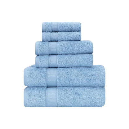 Turkish Cotton Full Bath Towel Set of 6